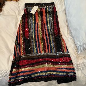 Zara sequin skirt